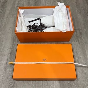 Hermès Orange Box with Ribbon 14”